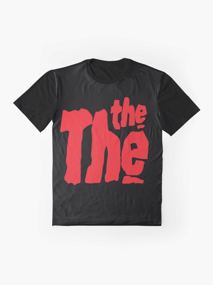 The The Graphic T-Shirt with the band's logo and name - Flat lay