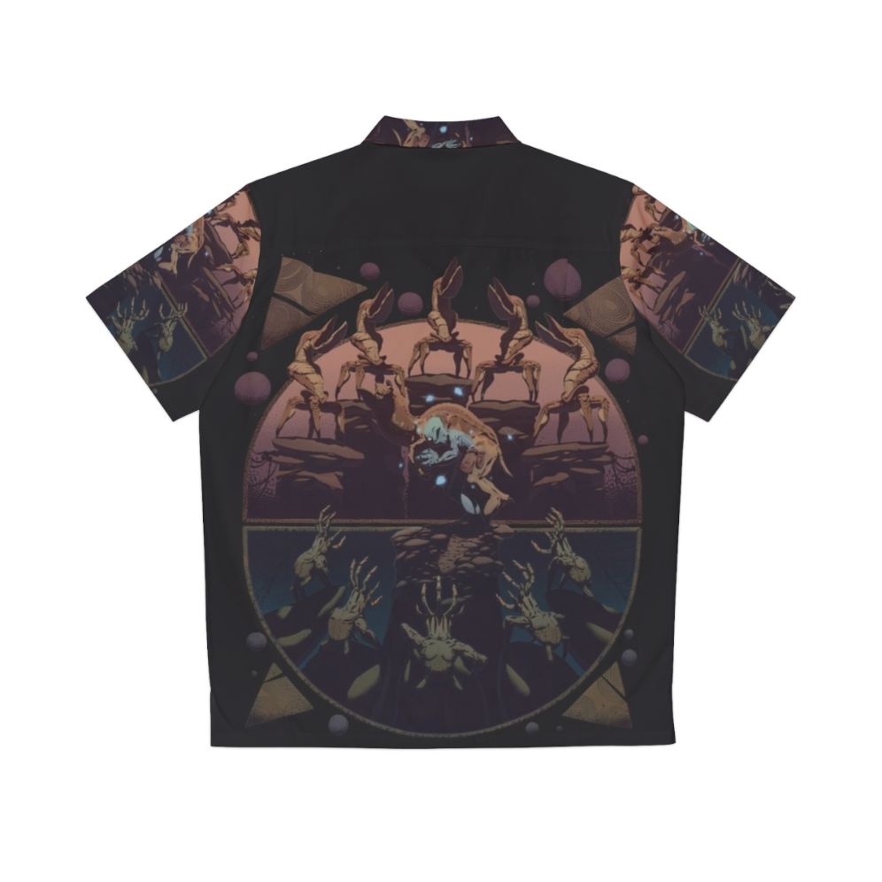 Oddworld Abe's Chant Hawaiian Shirt - Back