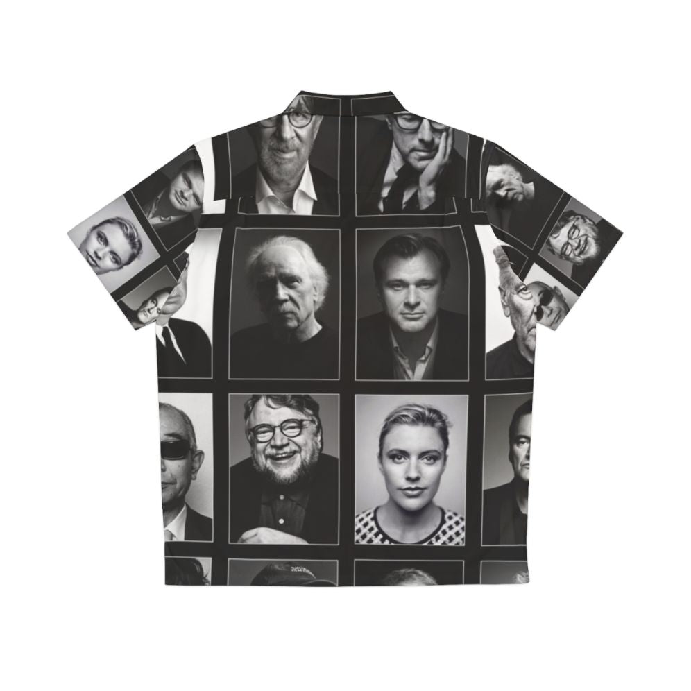 Auteur Film Directors Hawaiian Shirt, featuring classic Hollywood style - Back