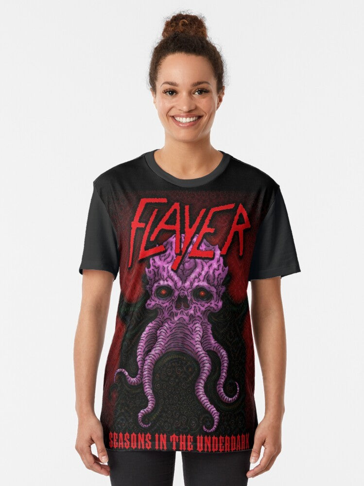 Mind Flayer Azhmodai 2019 Graphic Dungeons and Dragons T-Shirt - Women