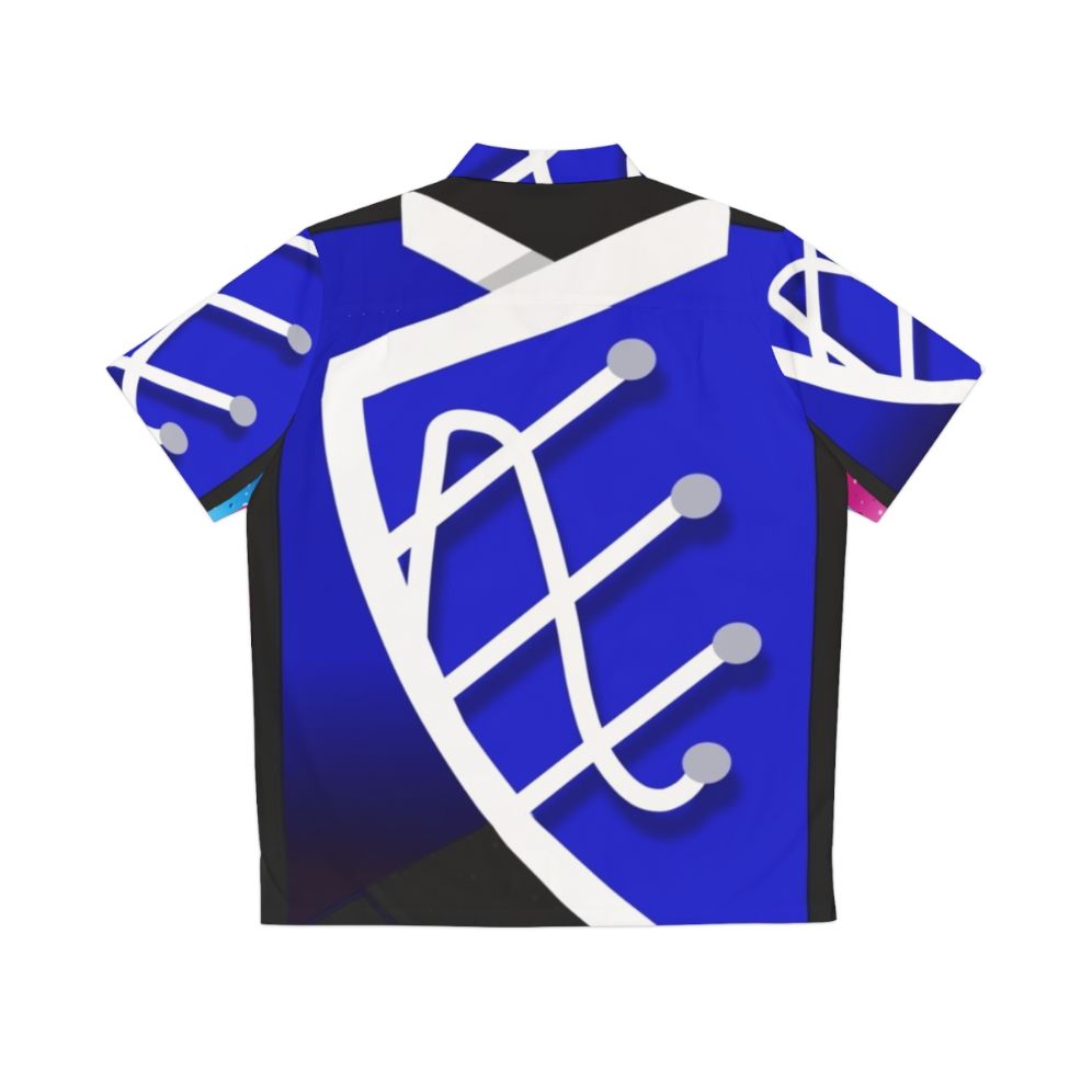 Blue Devils DCI Drum Corps Hawaiian Shirt - Back