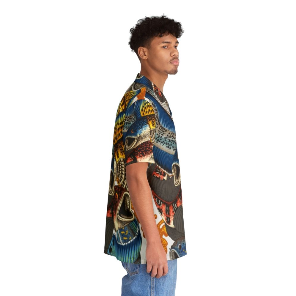 Channa Fire Ice Hawaiian Koi Fish Shirt - People Pight