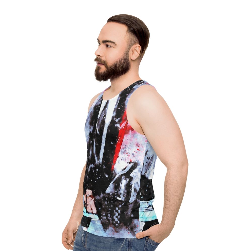 Borderlands Zero Assassin Unisex Tank Top - men side