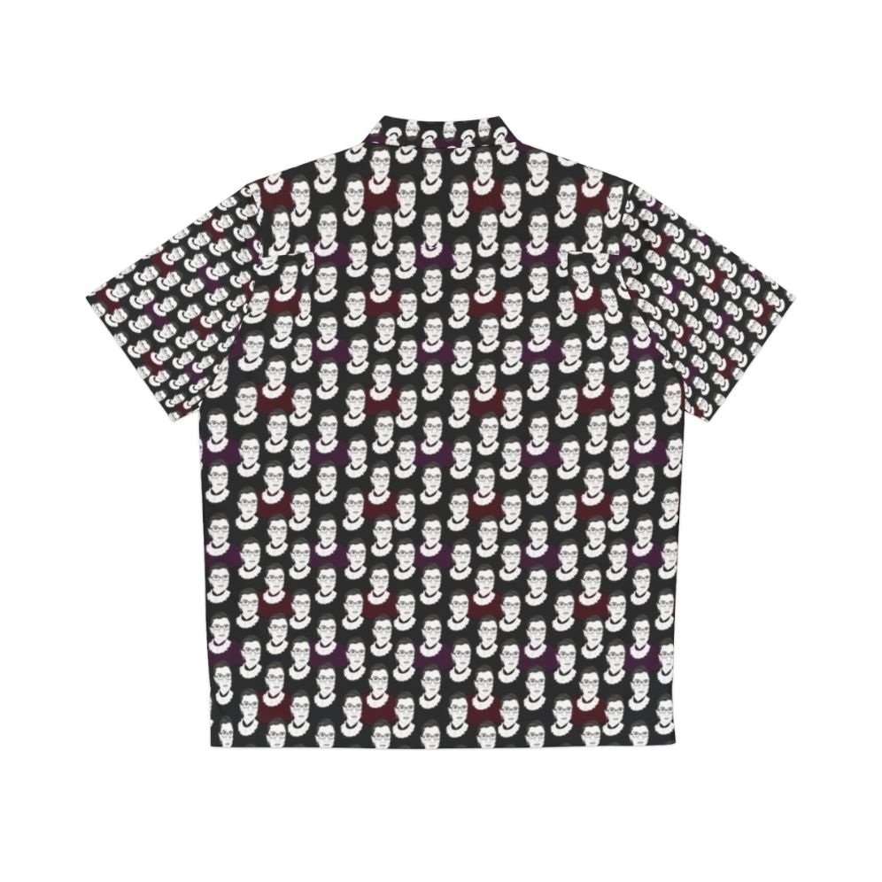 Ruth Bader Ginsburg feminist Hawaiian shirt - Back