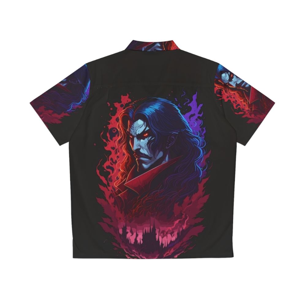 Castlevania Lord Dracula Hawaiian Shirt - Back