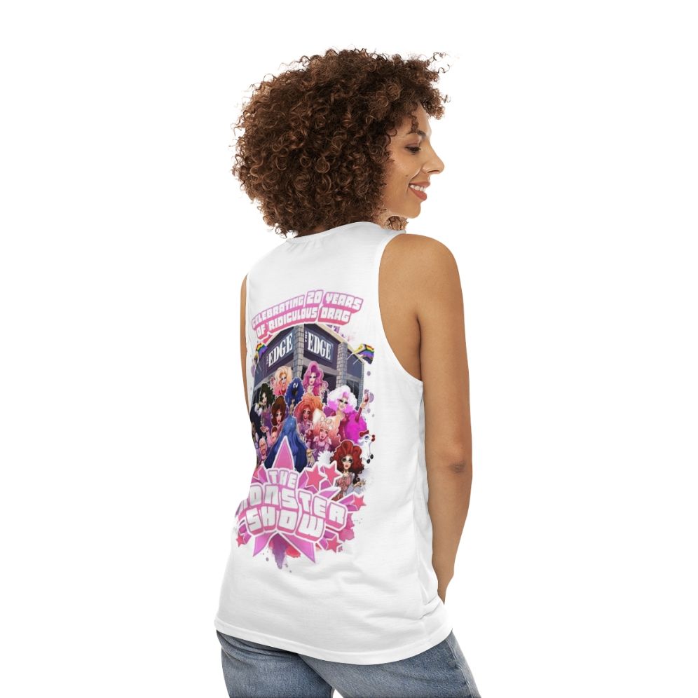 20th Anniversary Unisex Pride Tank Top - women back