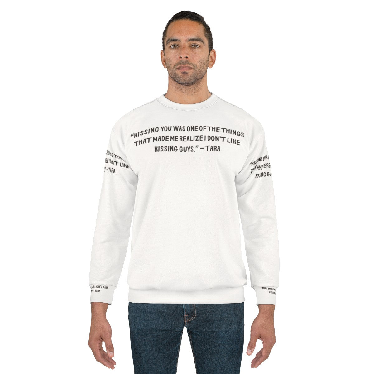 Heartstopper Gang Sweatshirt with Heartstopper Quotes and Characters - men