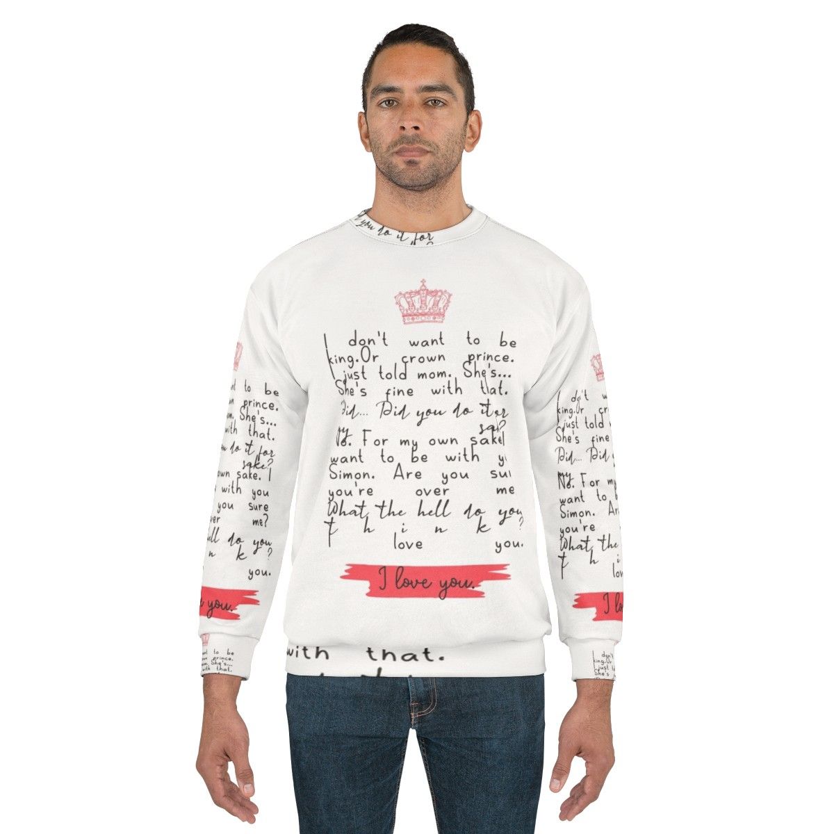 Young Royals Season 3 "I Love You" Sweatshirt - men