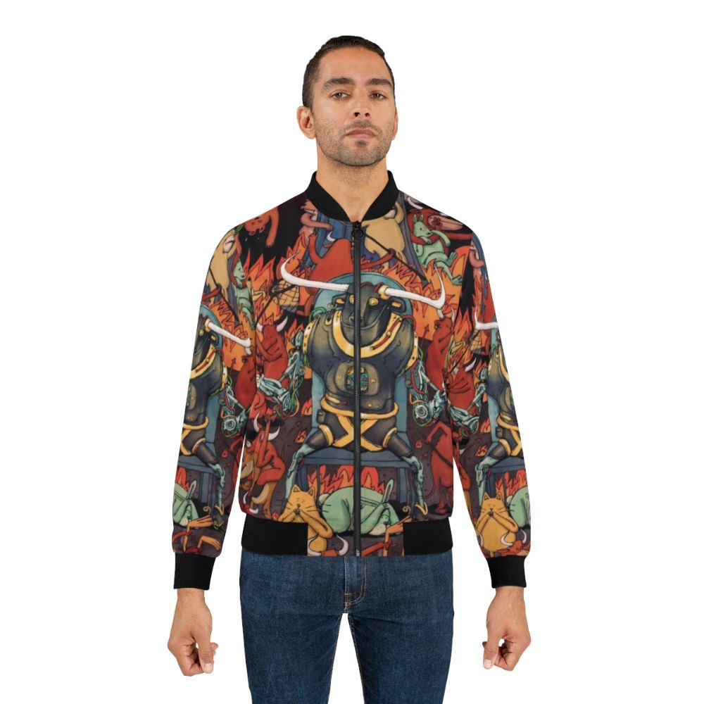 Dance Gavin Dance Sphinxx Afterburner Bomber Jacket - Lifestyle