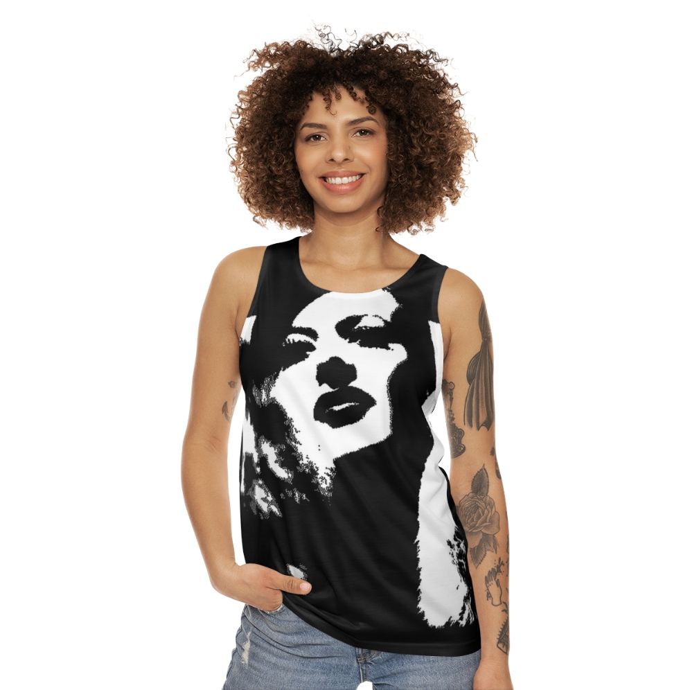 1930s Hollywood glamour unisex tank top - women