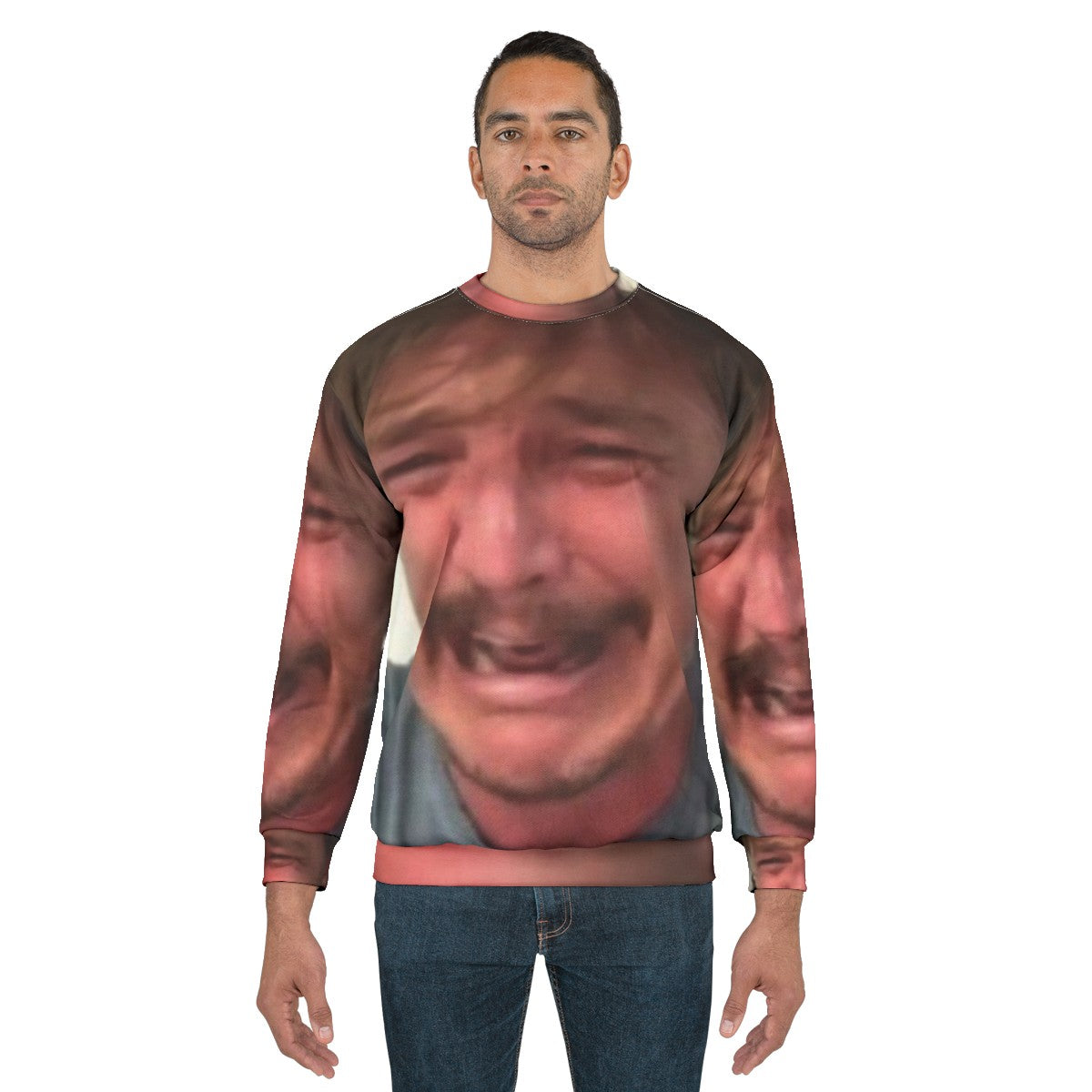 Pedro Pascal Crying Meme Sweatshirt - men