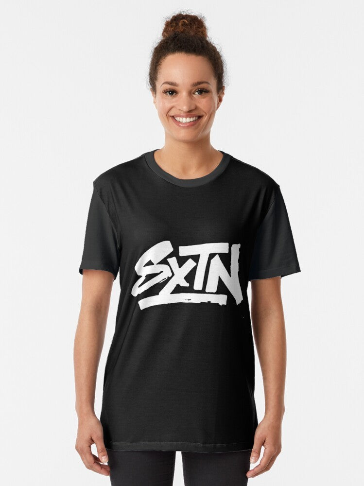 SXTN graphic t-shirt with bold design - Women