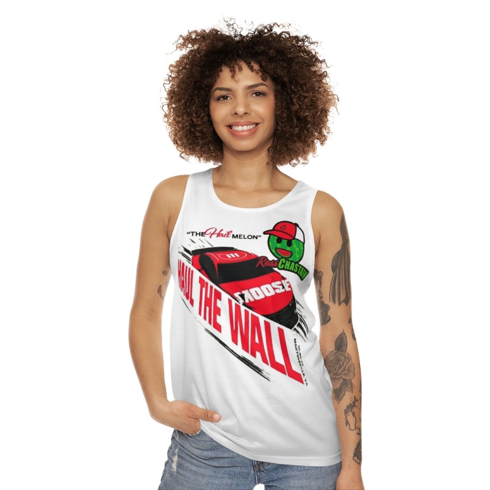 Ross Chastain Haul The Wall Melon Unisex Tank Top - women