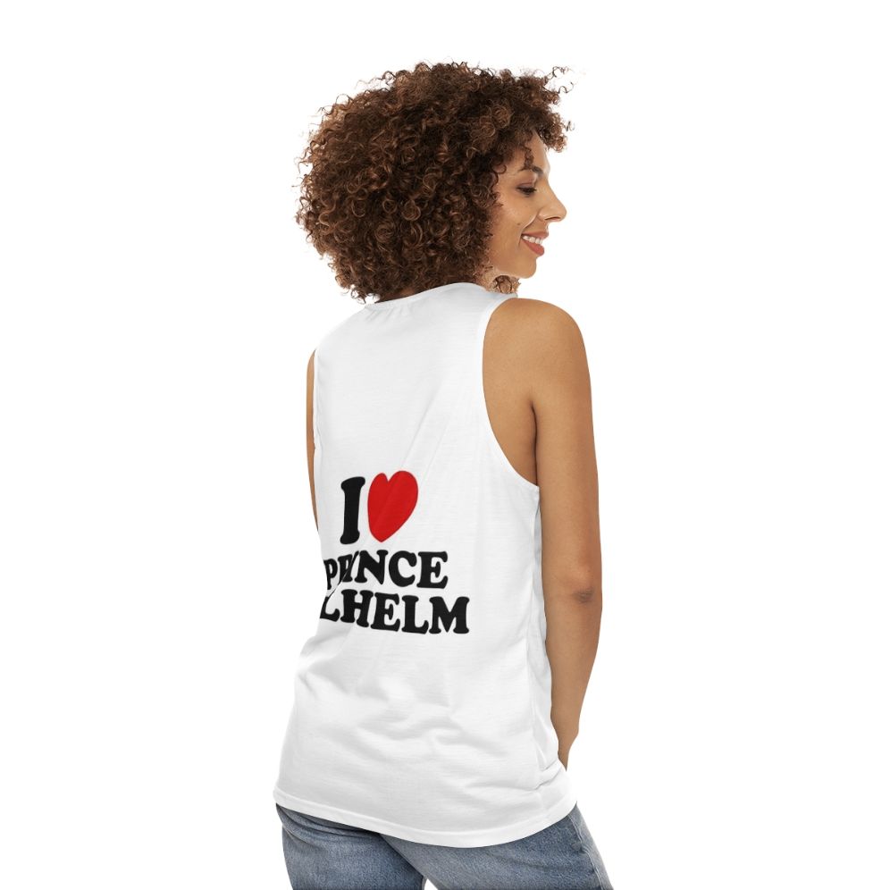 prince wilhelm young royals unisex tank top - women back