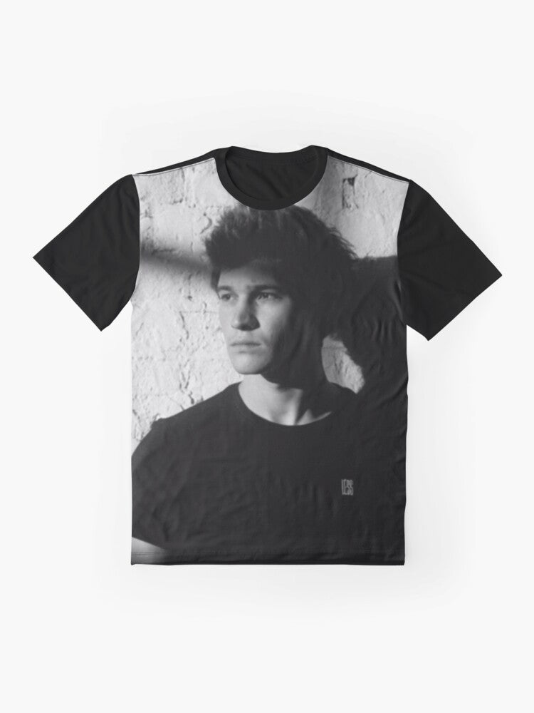 Wincent Weiss graphic t-shirt featuring the German singer and The Voice juror - Flat lay