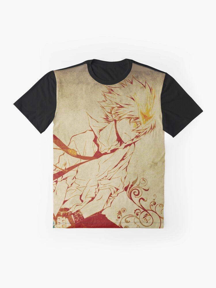 Katekyo Hitman Reborn Anime Graphic T-Shirt - Flat lay