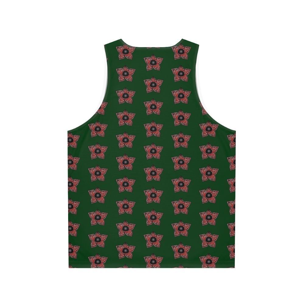 Stranger Things Demogorgon Pattern Unisex Tank Top - Back