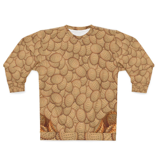 Chicken Crimpy Shapes Graphic Sweatshirt