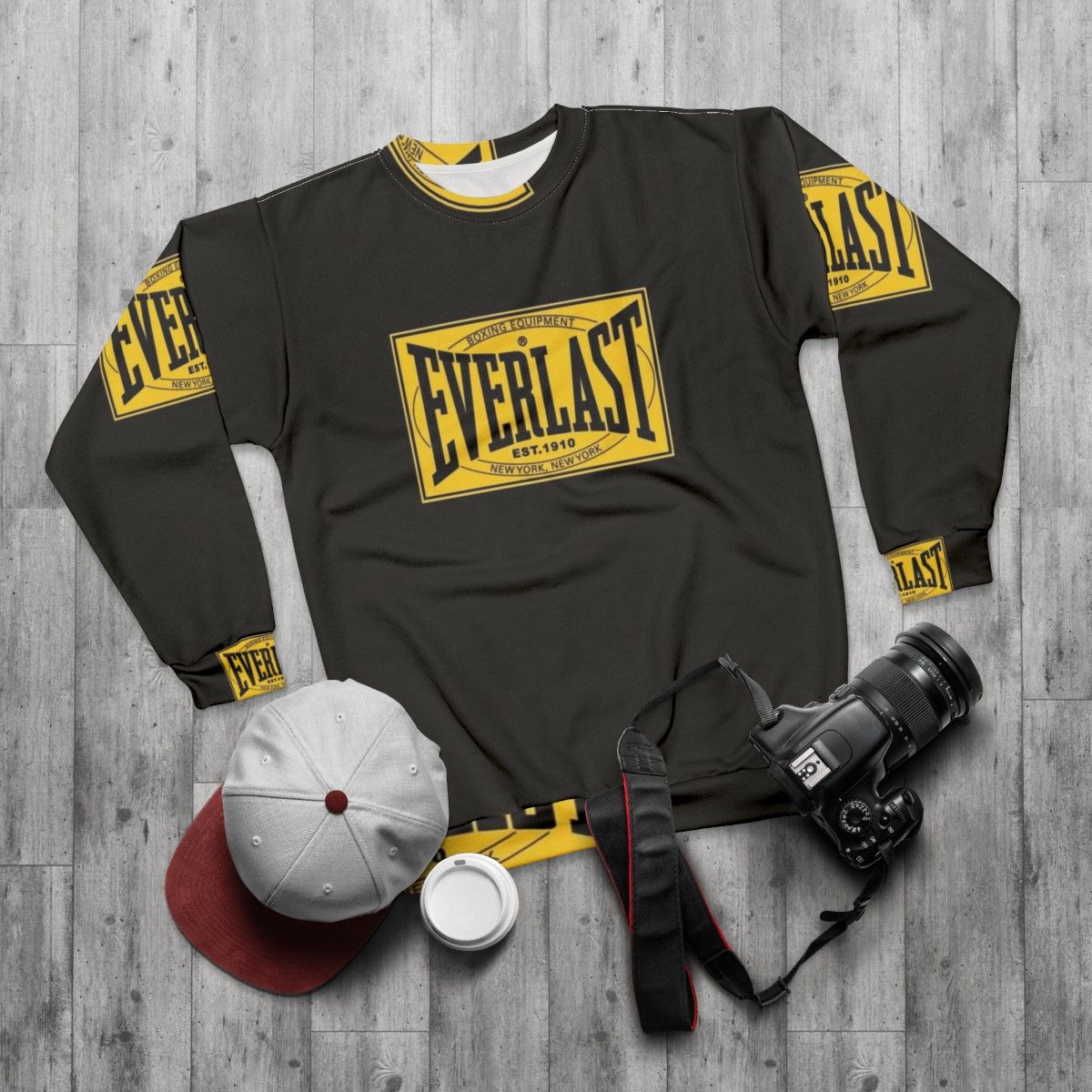 Everlast Vintage Sweatshirt for Men - flat lay