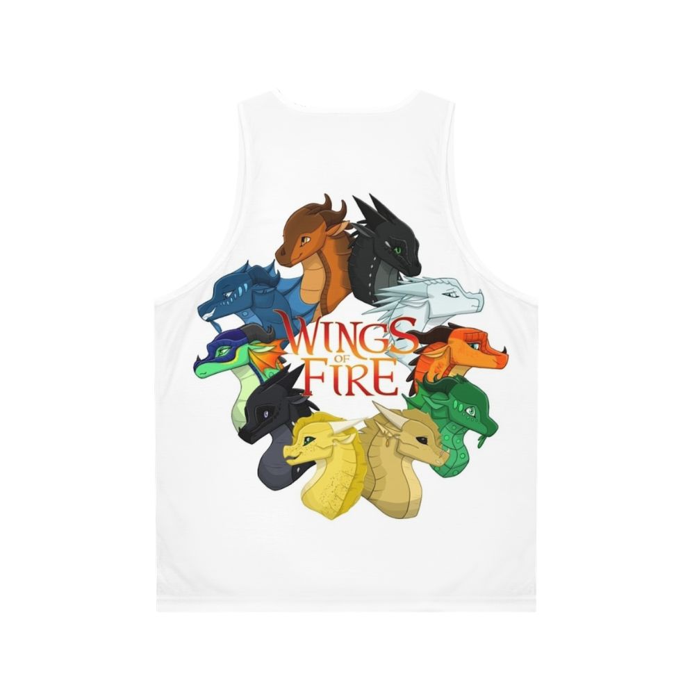 Wings of Fire Unisex Dragonet Tank Top - Back