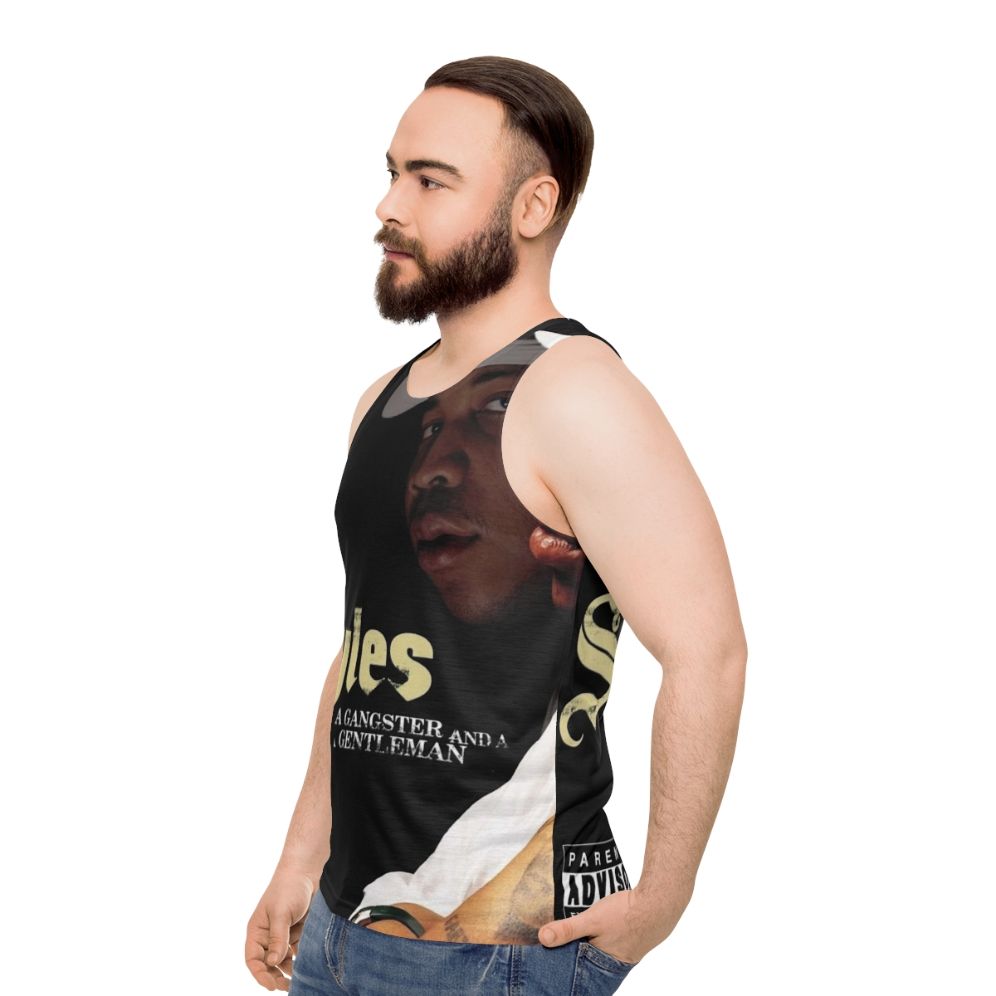 Styles P 'A Gangster And A Gentleman' Unisex Tank Top - men side