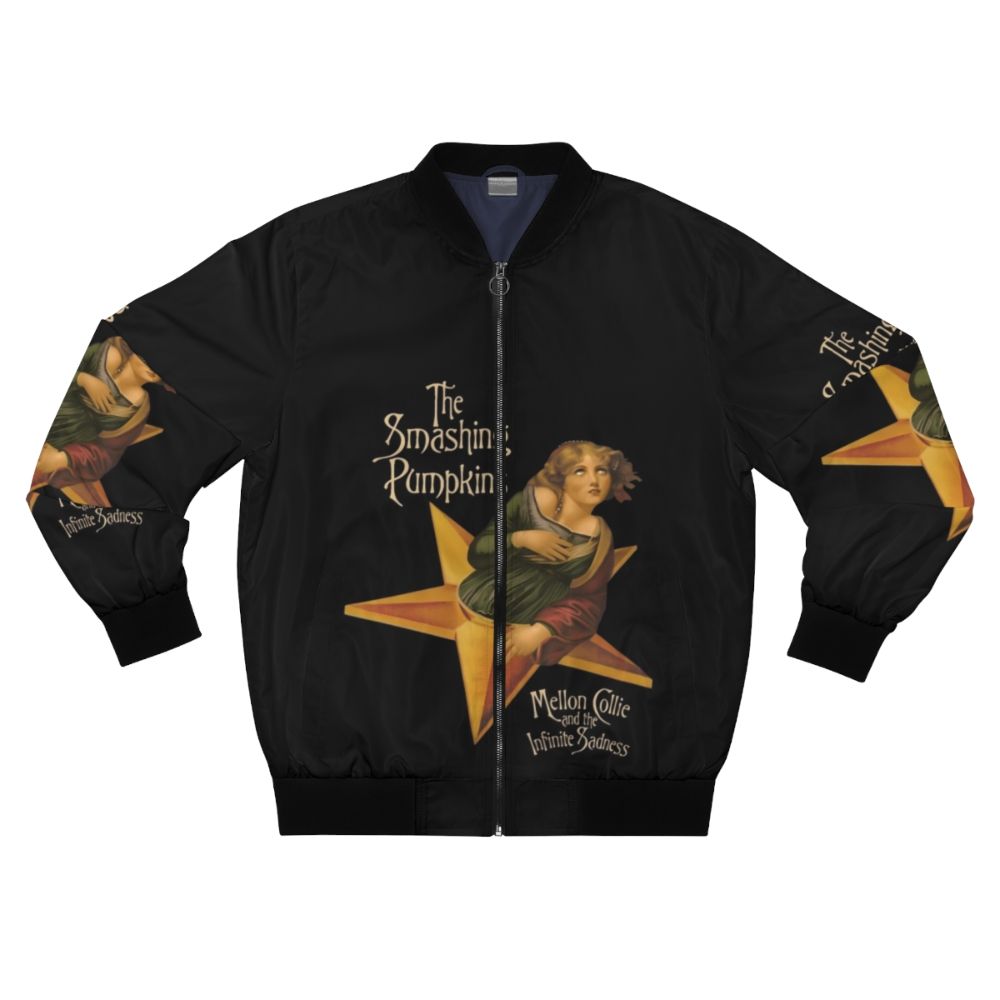 The Smashing Pumpkins band logo bomber jacket