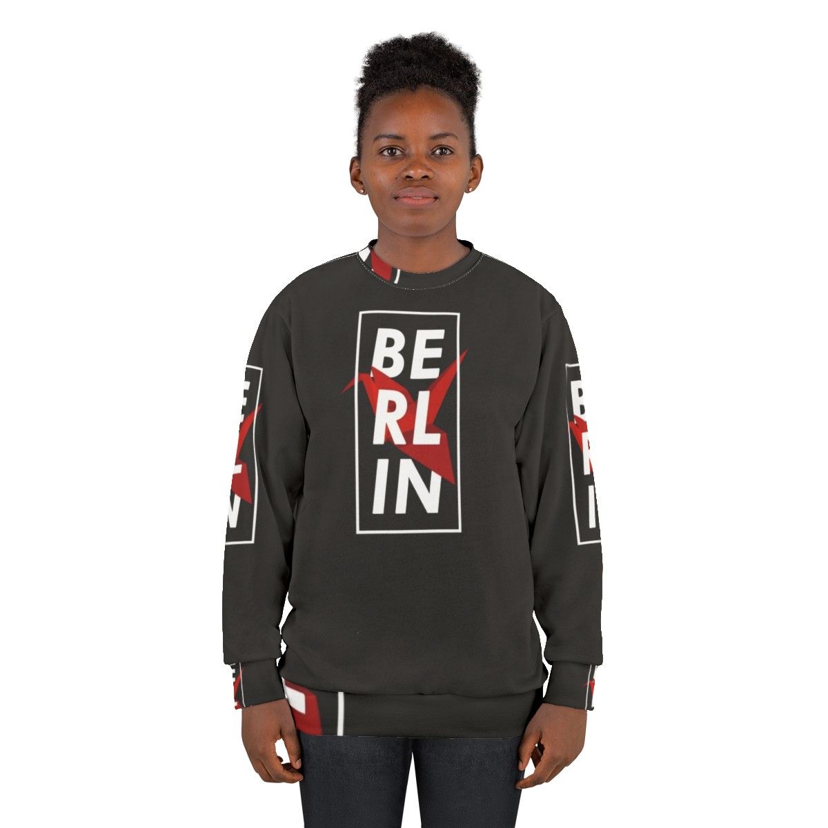 Berlin Sweatshirt from La Casa De Papel Netflix Series - women