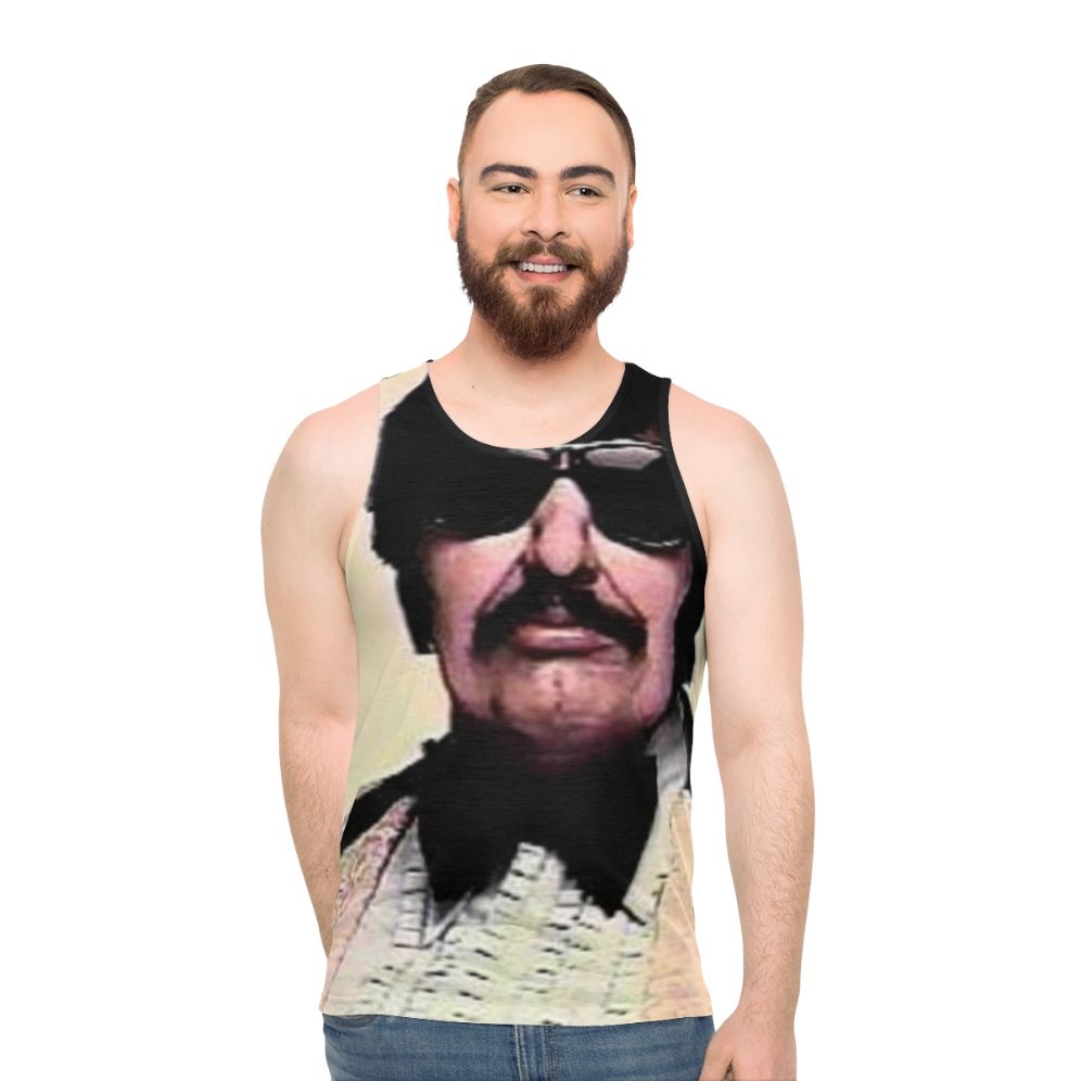 Tony Clifton Unisex Retro Pop Culture Tank Top - men