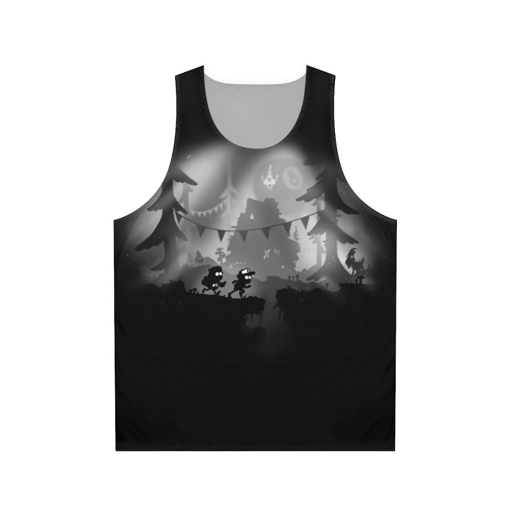 Gravity Falls Dipper and Mabel Unisex Tank Top