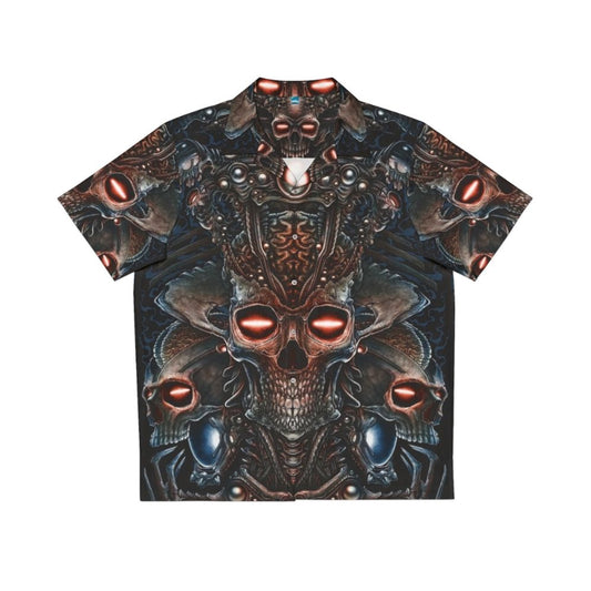 Winya No 148 1 Hawaiian Skeleton Sci-Fi Shirt