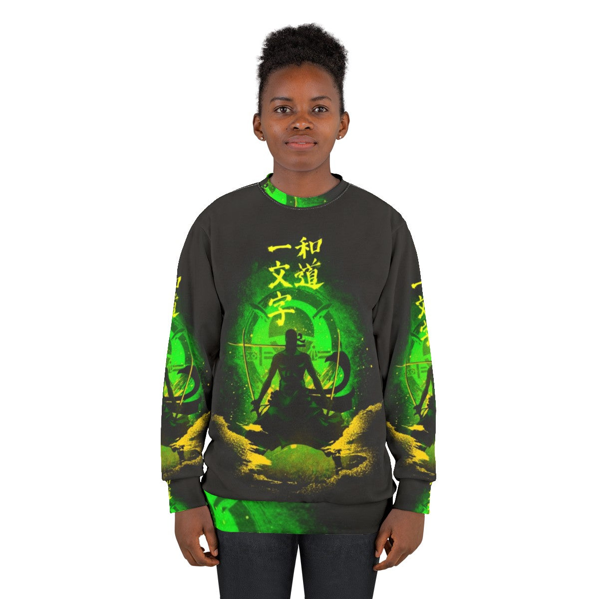 One Piece Zoro Anime Sweatshirt - women