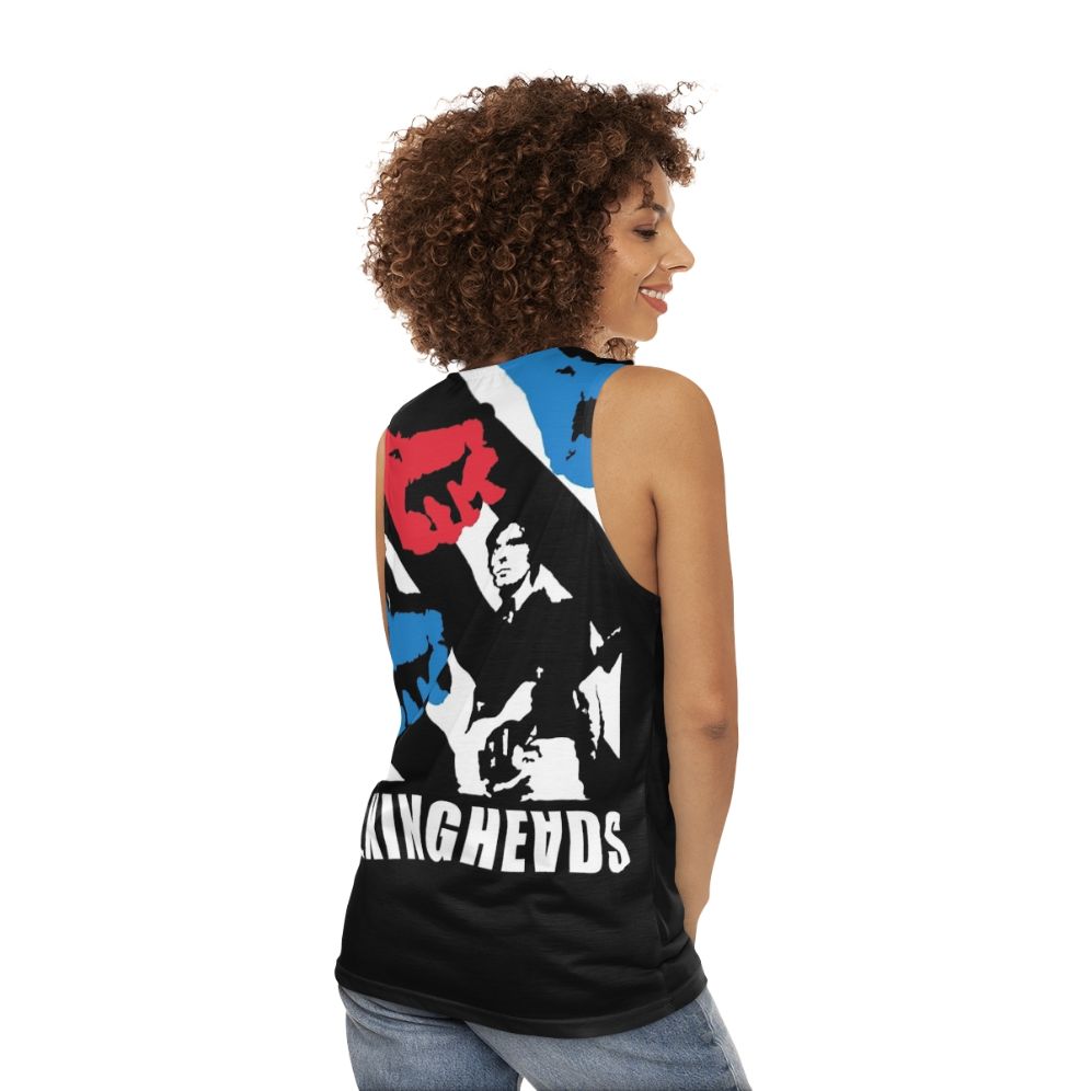 Talking Heads Unisex Tank Top - women back