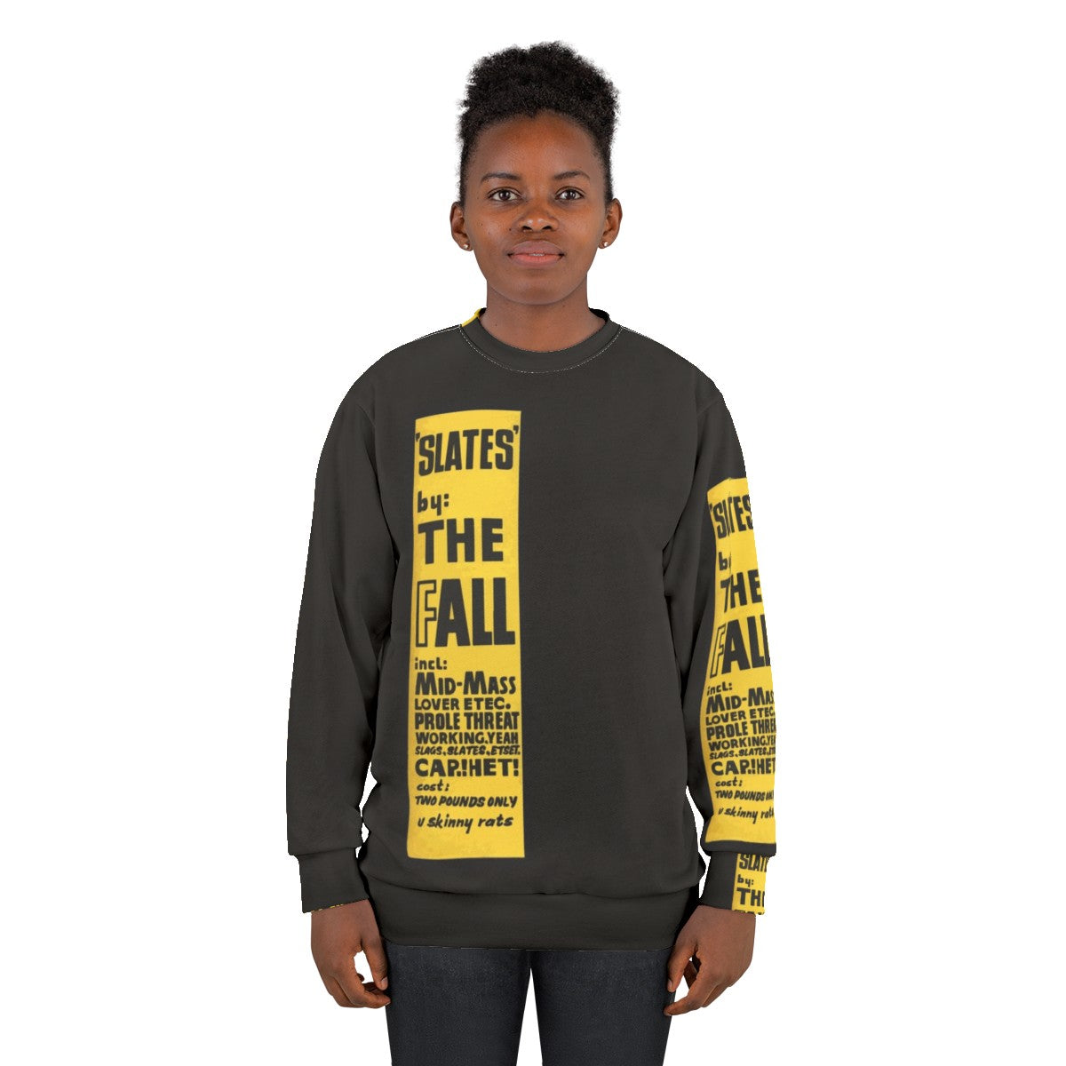 The Fall Band Mark E Smith Slates Sweatshirt - women