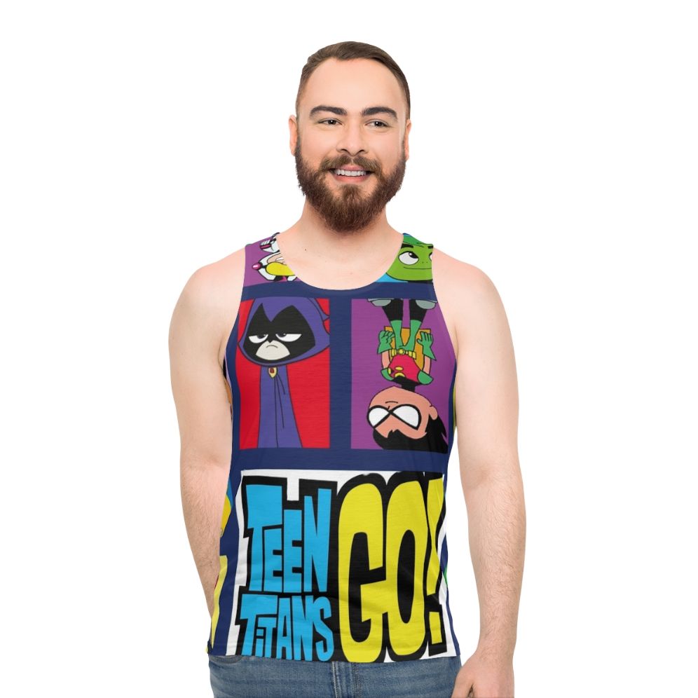 Teen Titans Unisex Tank Top - men