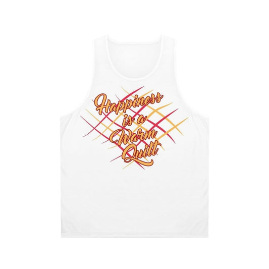 Quilted Unisex Quilting Tank Top