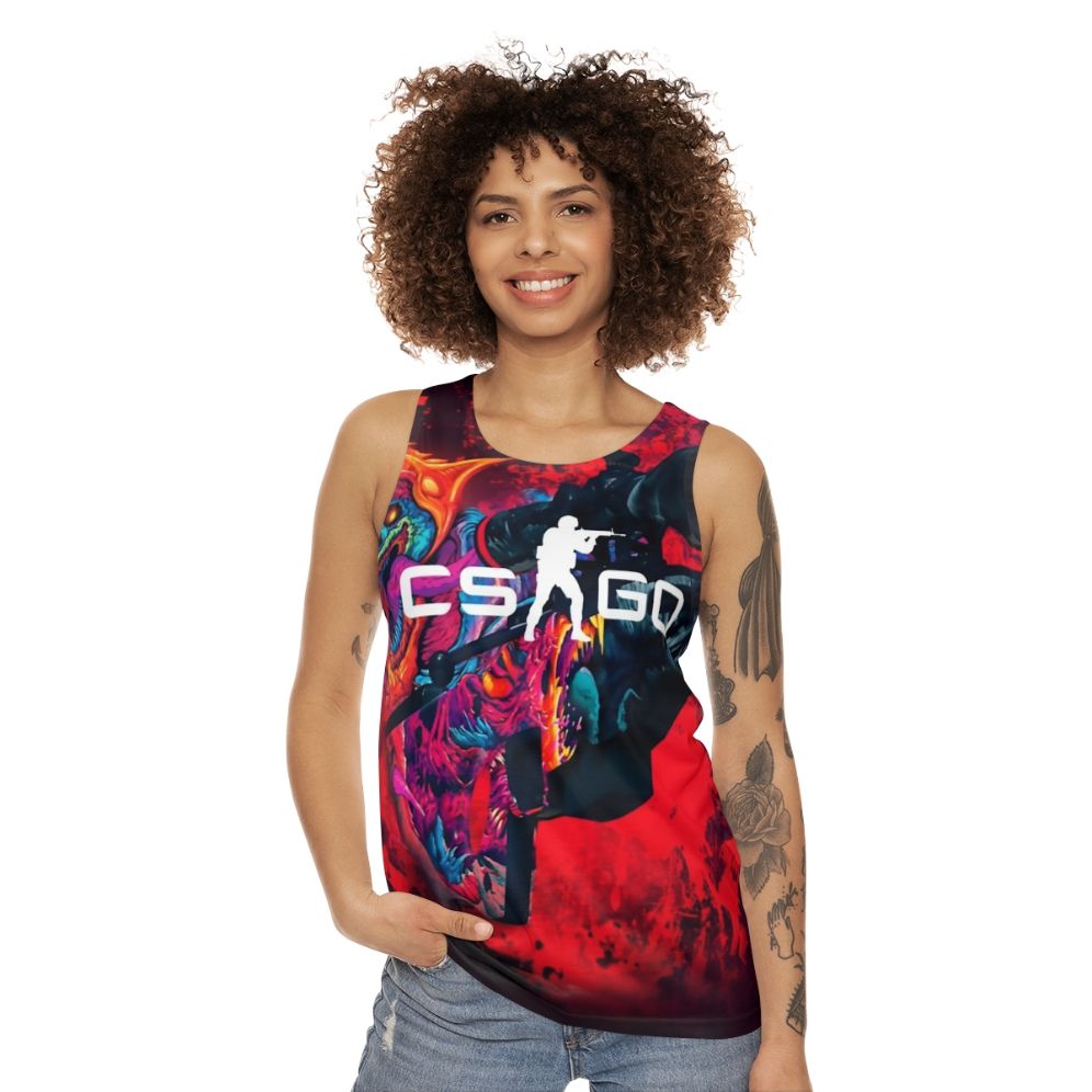 Hyper Beast CSGO Unisex Tank Top - women