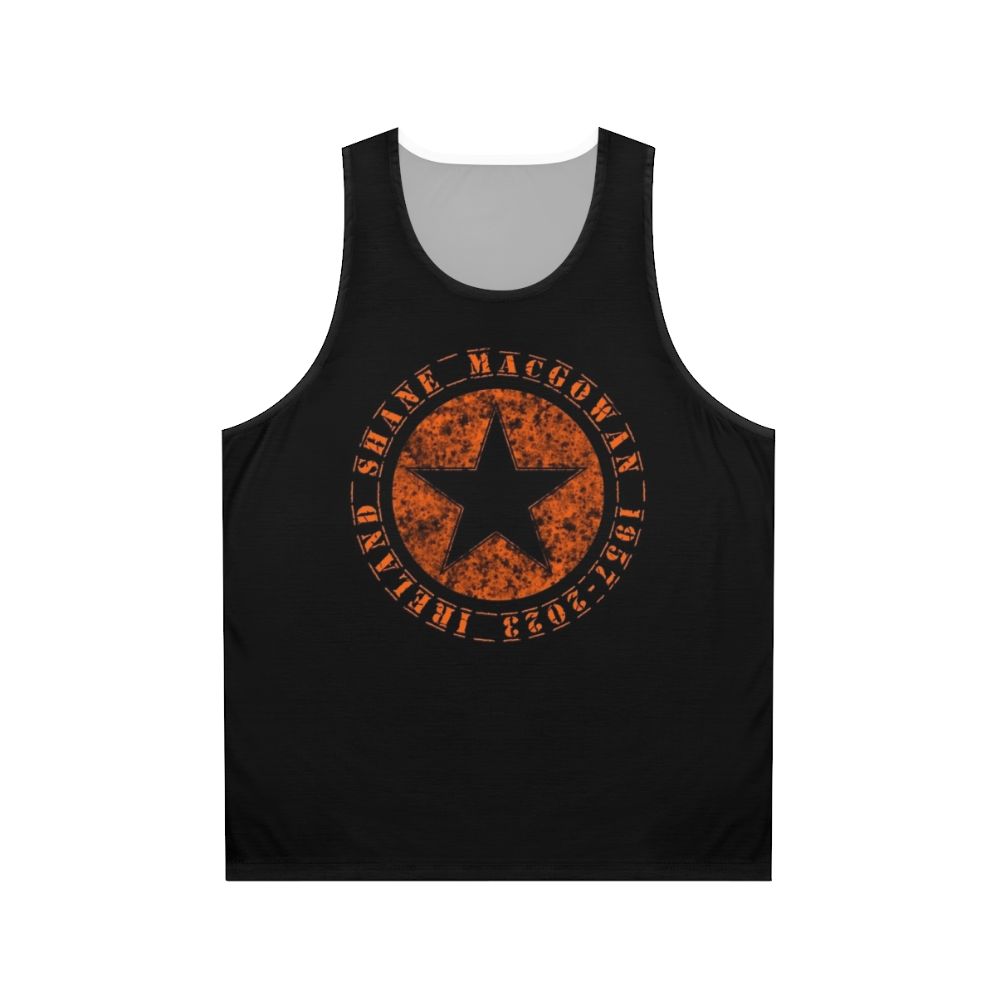 Shane Macgowan Commemorative Unisex Tank Top