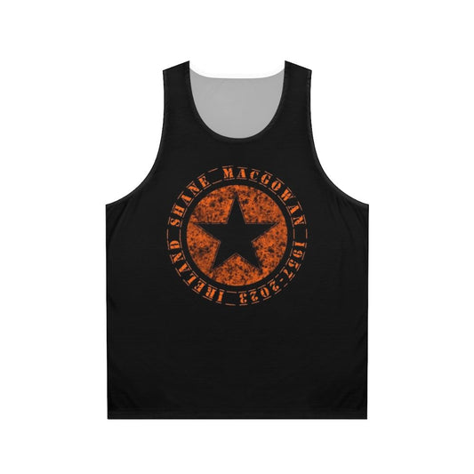 Shane Macgowan Commemorative Unisex Tank Top