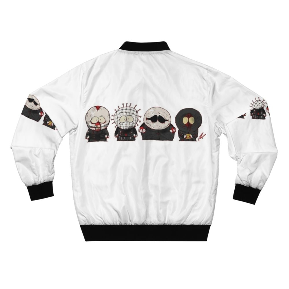 Helldudes Southpark Inspired Horror Bomber Jacket - Back