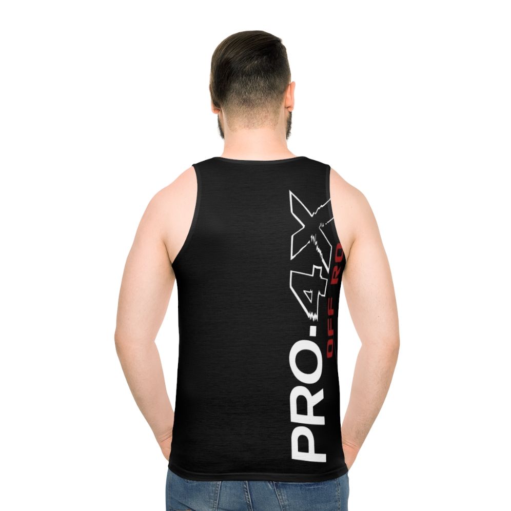 Pro 4X Off-Road Unisex Adventure Tank Top - men back