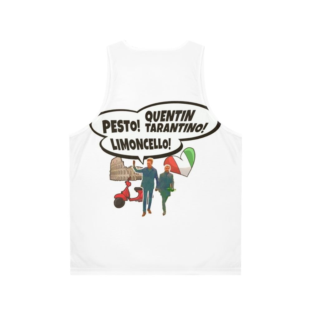 Limoncello Unisex Tank Top - Back