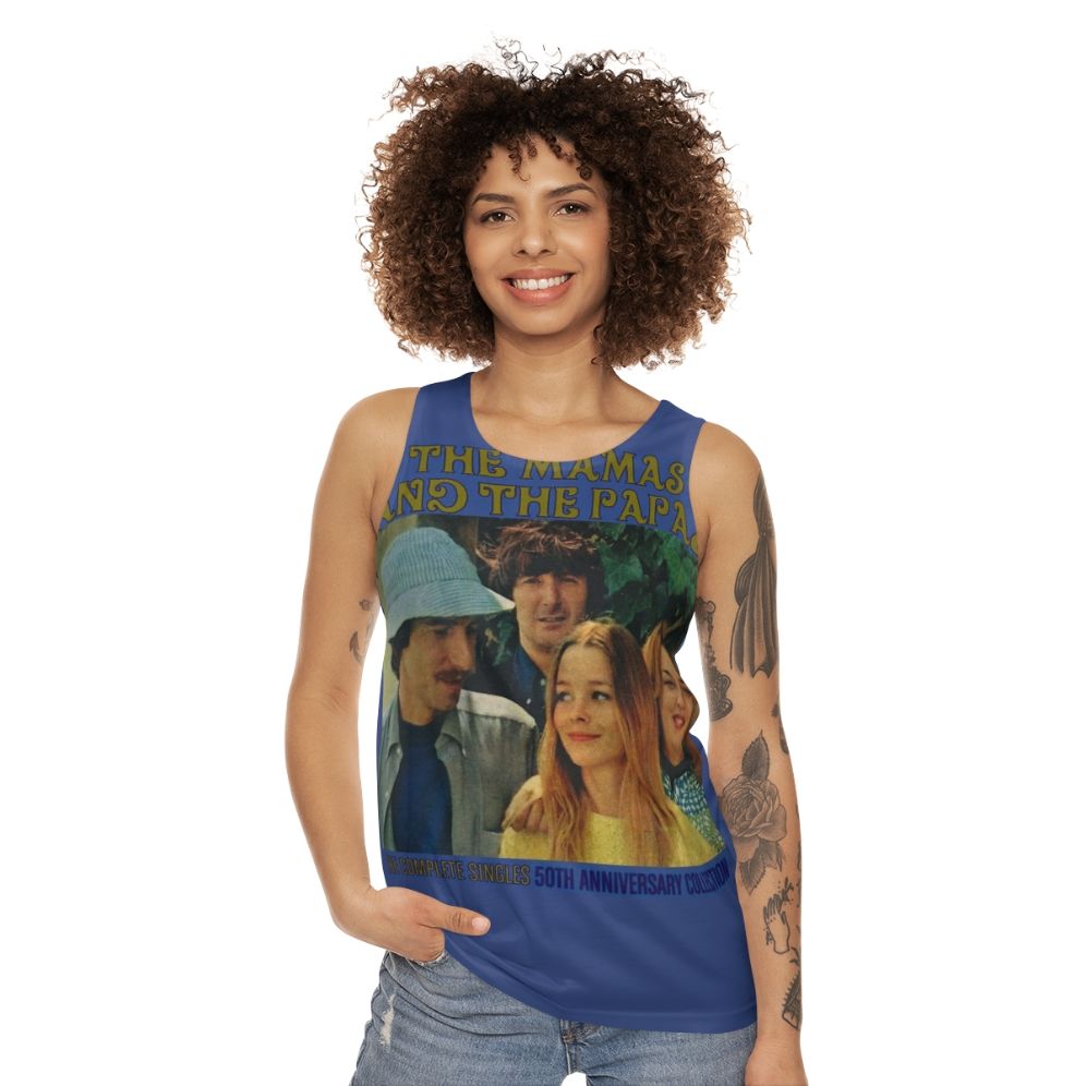 Unisex 1960s inspired California Dreaming tank top - women