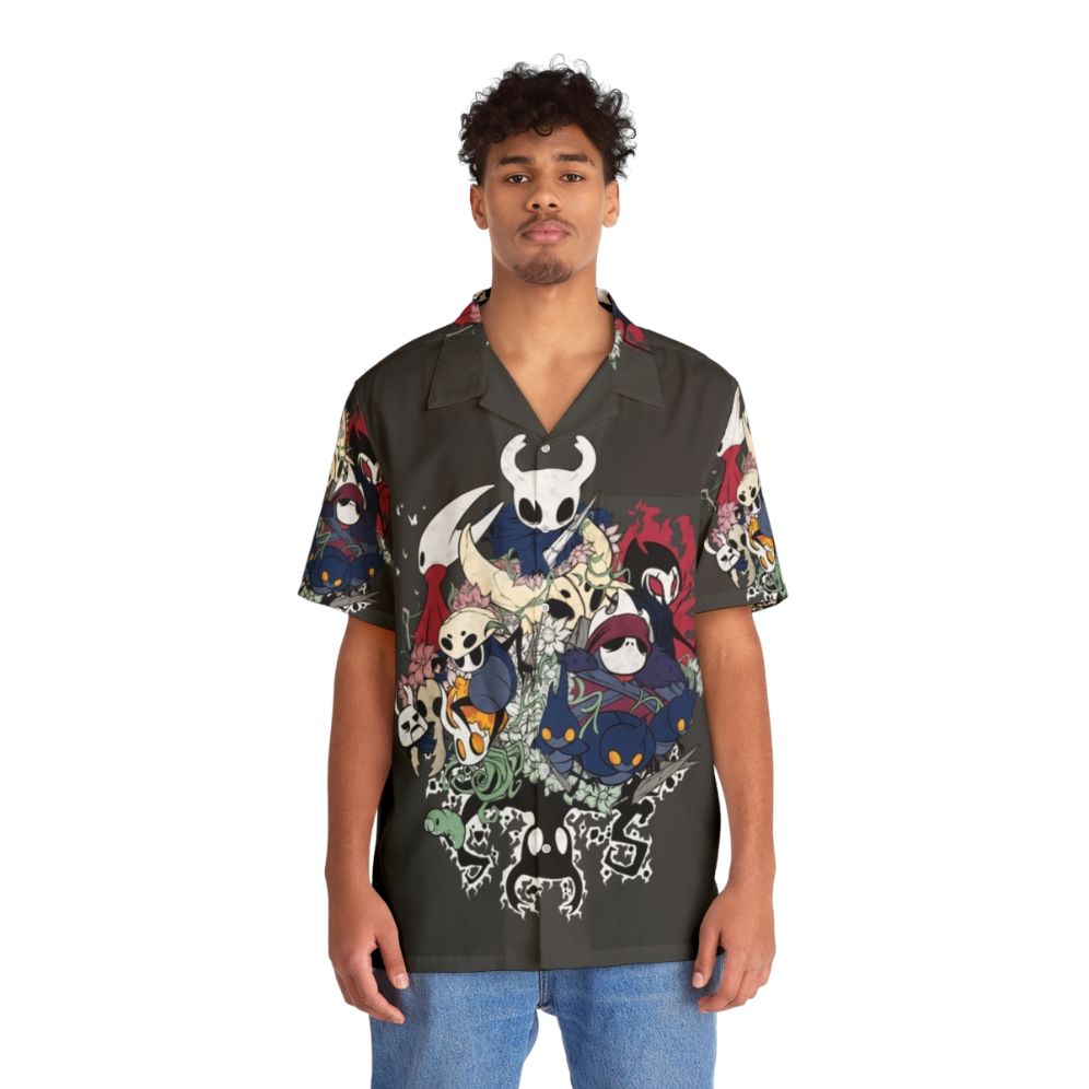 Hollow Knight Hornet Hawaiian Style Shirt - People Front