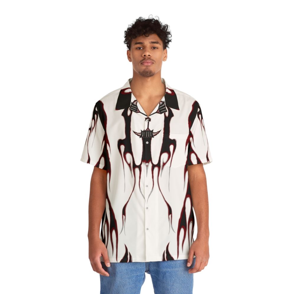 Power Bomb Hawaiian Shirt featuring Acceleracers Metal Maniacs Hot Wheels characters - People Front