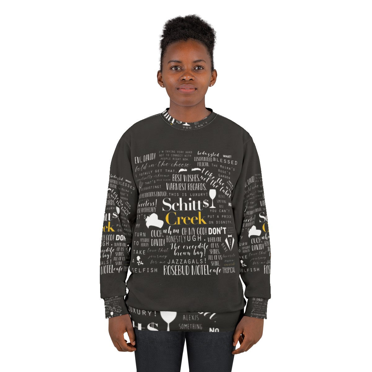 Schitt's Creek Memorable Quotes Sweatshirt - women