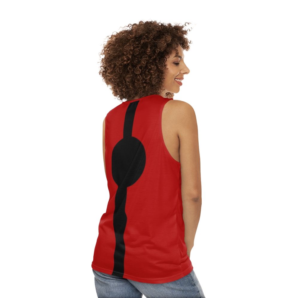 Superhero Shrinking and Growing Unisex Marvel Tank Top - women back