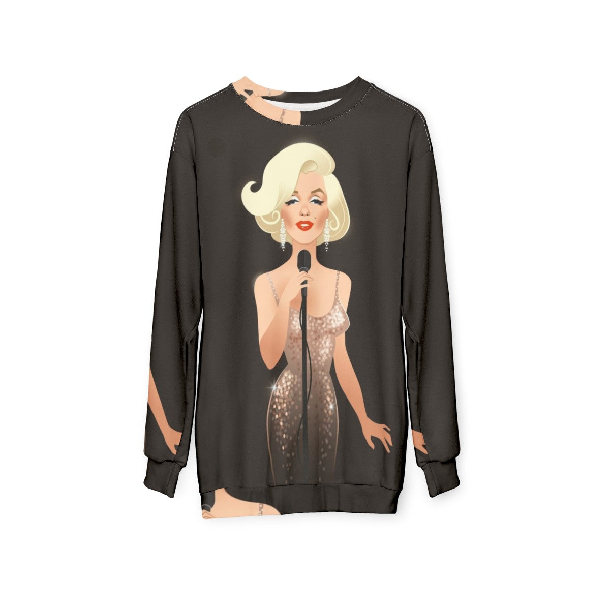 Marilyn Monroe 'Happy Birthday Mr. President' Sweatshirt - hanging