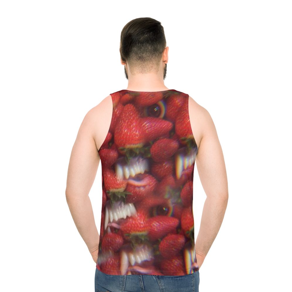 Thee Oh Sees Floating Coffin Unisex Tank Top - men back