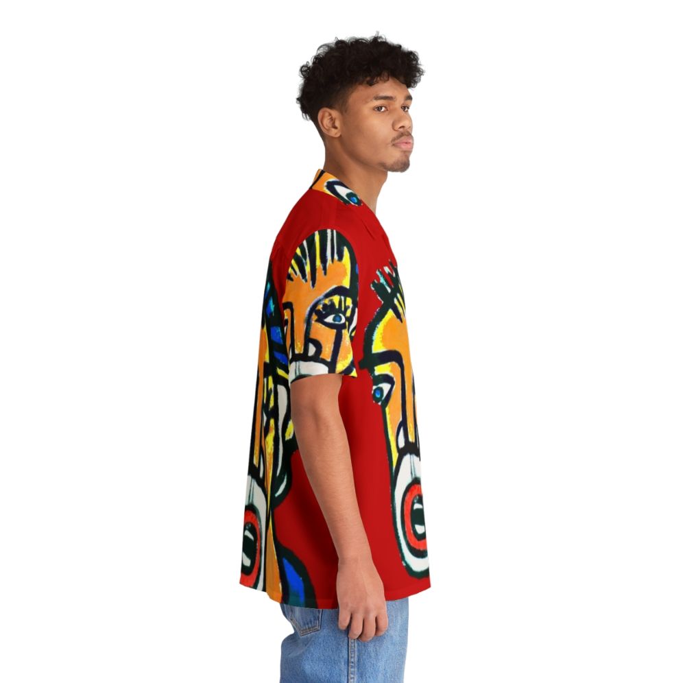 Urban Graphic Hawaiian Shirt - People Pight