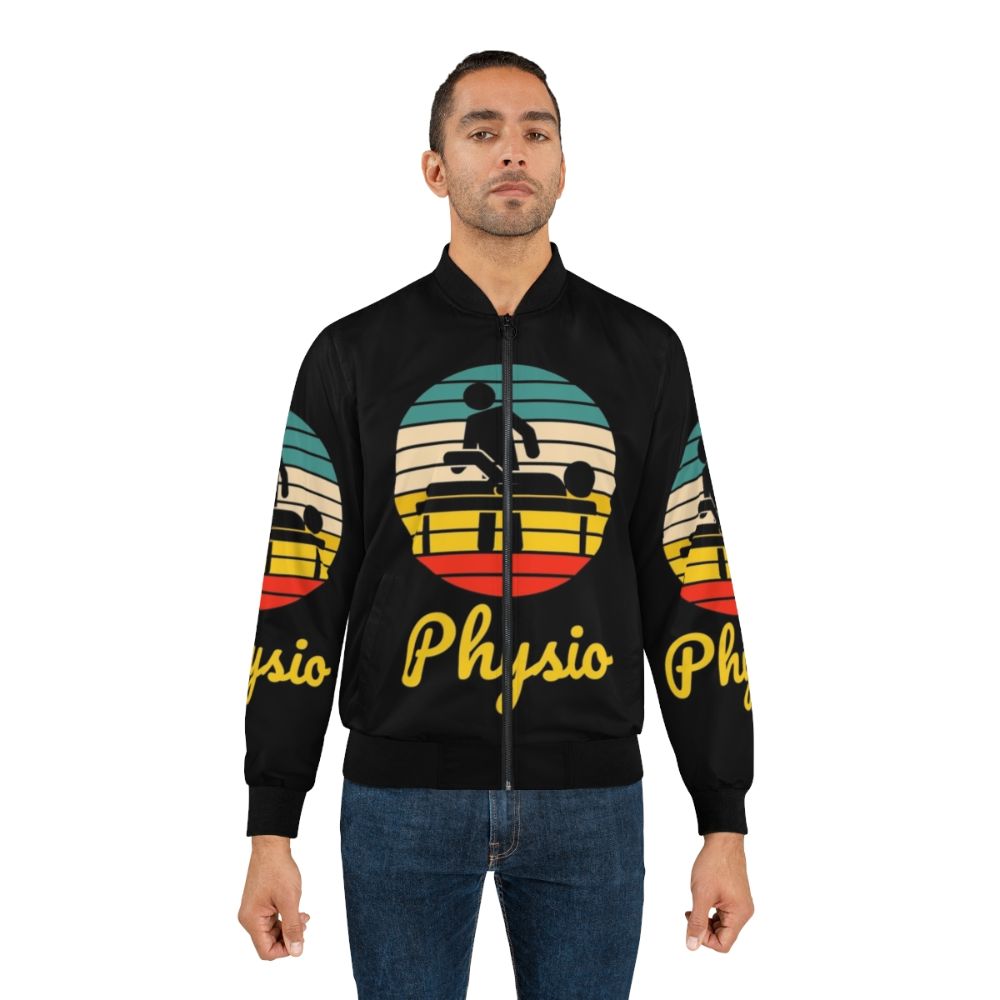 Vintage-inspired physiotherapist bomber jacket - Lifestyle